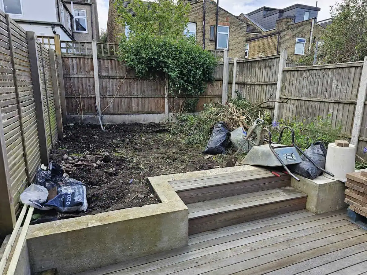 Clay Paver Garden Transformation — photo 3