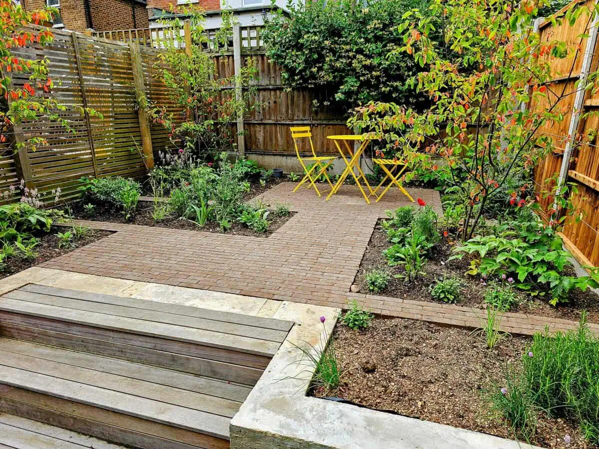 Clay Paver Garden Transformation