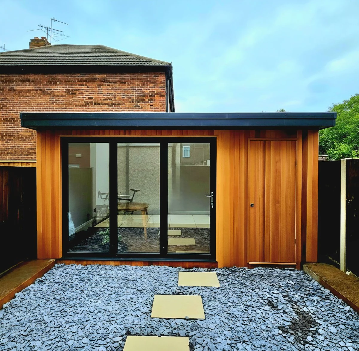 Contemporary Cedar Garden Room